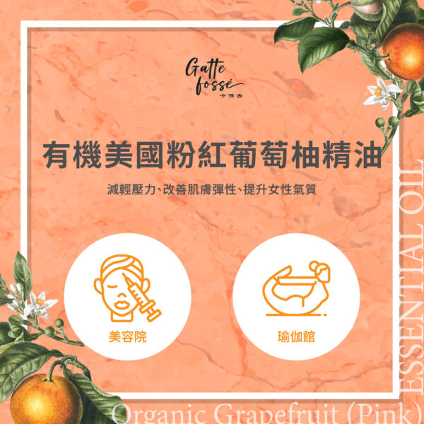 有機美國粉紅葡萄柚精油：圖片 3
