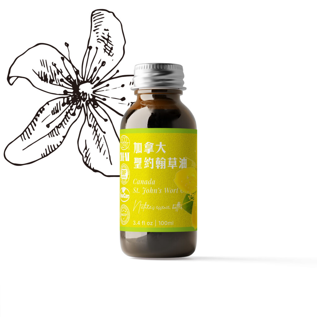 聖約翰草浸泡油(加拿大)- 100ml <br>冷壓初榨橄欖油