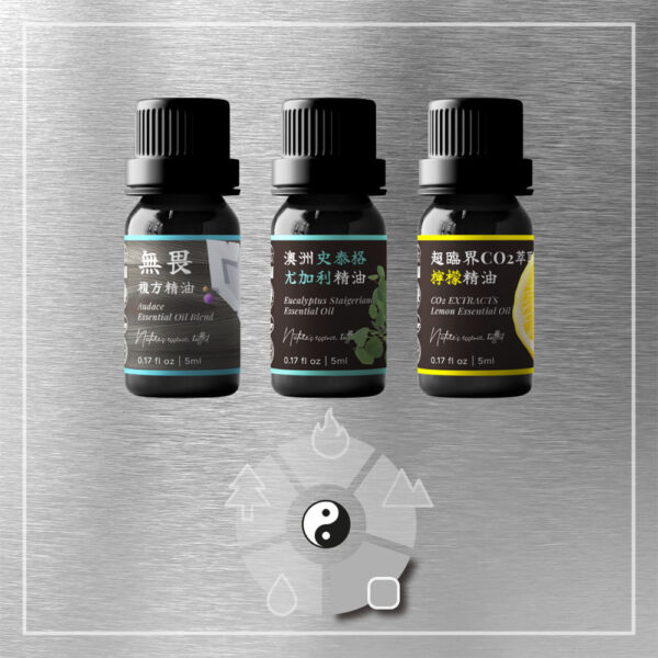 ✦ 2026金行專屬精油組合<br>｜清理舊模式｜<br>史泰格尤加利精油＋CO₂萃取檸檬精油＋無畏複方精油