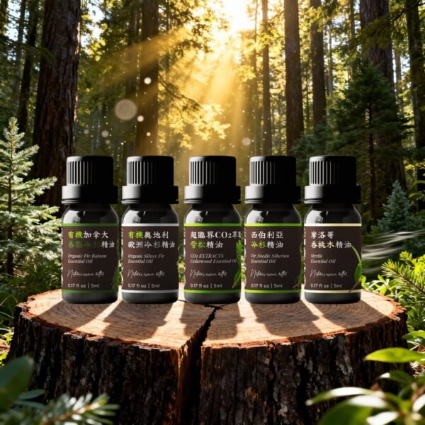 ⑤ 木質穩定系｜大地穩定木質組 Ⓐ <br>雪松 x 歐洲冷杉 x 西伯利亞冷杉 x 香脂冷杉 x 香桃木精油組